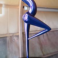 Mini sculptures en résine, teinte caméléon Mini sculptures en résine, teinte caméléon