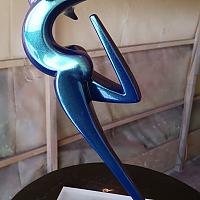 Mini sculptures en résine, teinte caméléon Mini sculptures en résine, teinte caméléon