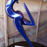 Mini sculptures en résine, teinte caméléon Mini sculptures en résine, teinte caméléon