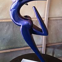 Mini sculptures en résine, teinte caméléon Mini sculptures en résine, teinte caméléon