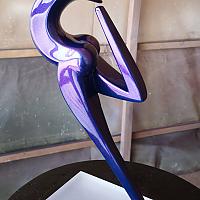 Mini sculptures en résine, teinte caméléon Mini sculptures en résine, teinte caméléon