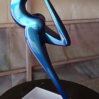 Mini sculptures en résine, teinte caméléon Mini sculptures en résine, teinte caméléon